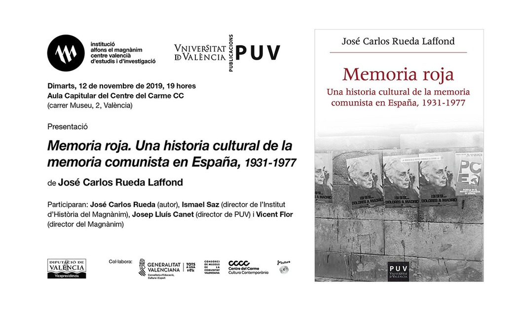 "Memoria roja" recupera la memòria del comunisme espanyol entre 1931 i 1977